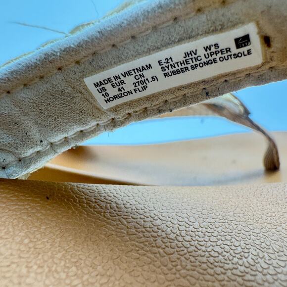 Reef Cushion Sunny Slide Flip Flops, golden hour Size 10 #beach #ratan #surf - Picture 4 of 6